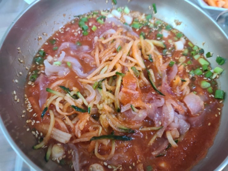  [울산]울산 북구 물회 맛집/상큼한 양념장&회 콜라보! 여름에는 대통물회 한그릇으로 대통합시다~