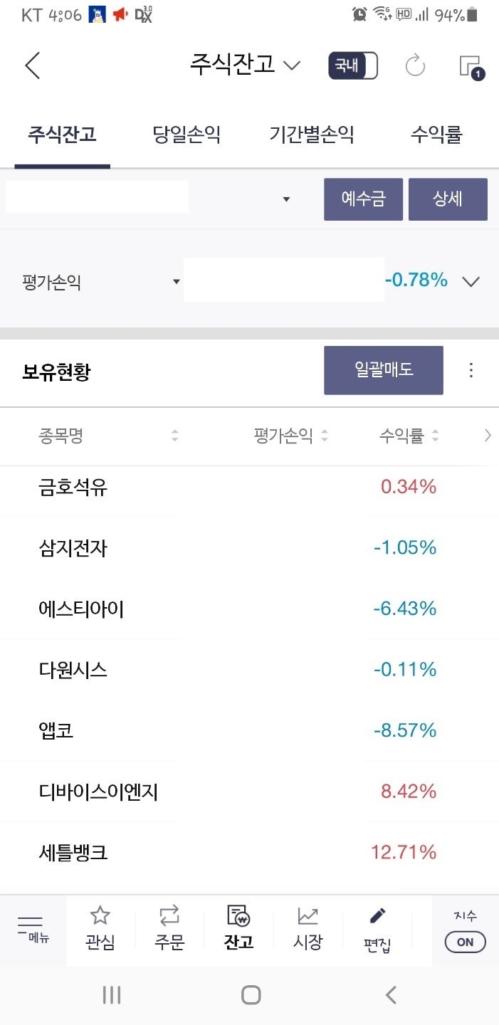 2021년 7월 15일 내 계좌 및 주간주식일기 : 네이버 블로그