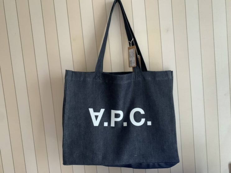  [APC 에코백] 아페쎄 21FW COCSX IAI 데님 다니엘라 토트백 후기