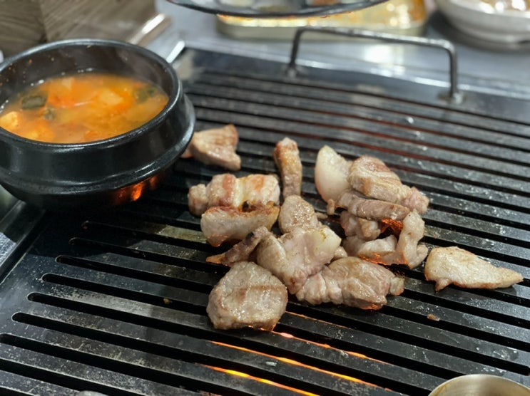 [부평/맛집] 부평 고기집 불타는 주먹다짐 JMT 주먹고기가 있는 곳.