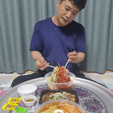  안산 냉면 일동 맛집 사실은고기집을할려고했었다던냉면집