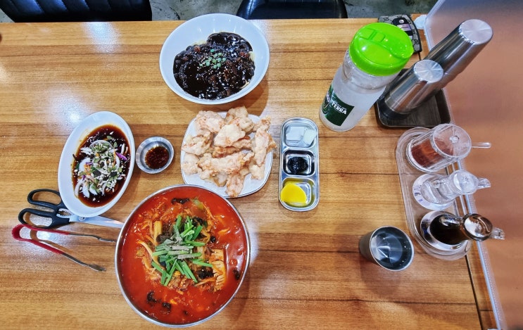  대구 봉무동 맛집 탕수육, 짬뽕, 짜장면 맛이 황홀했던 웅짬뽕