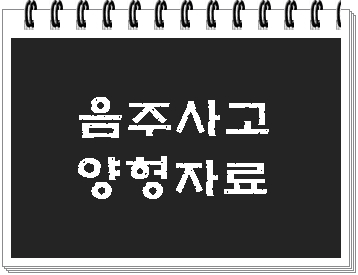  음주운전 사고 반성문 탄원서 등 양형자료 준비