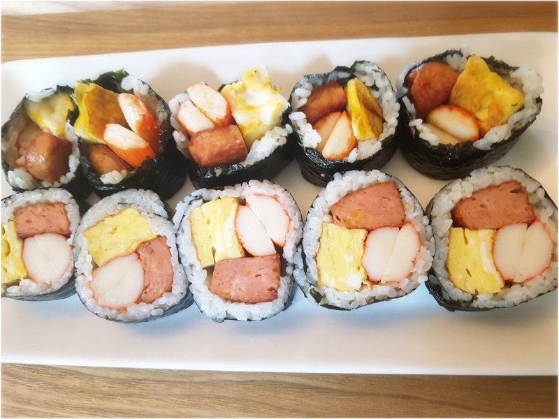 당근김밥 : 류수영김밥을 저탄고지 다이어트 김밥으로 만들었습니다 (양배추볶음밥) 4