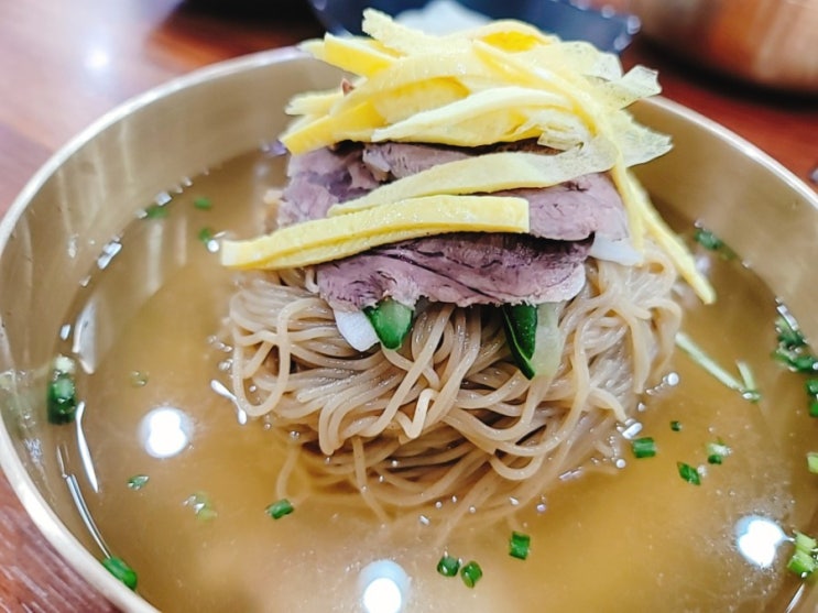  평양냉면 육수가 끝내준다 수원 화서동 태백막국수보쌈