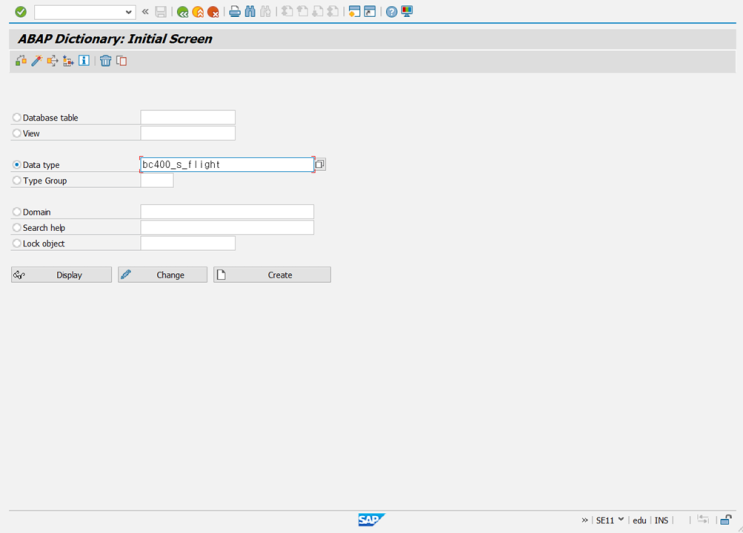  [ABAP] Structure Type / Table Type / Internal Table