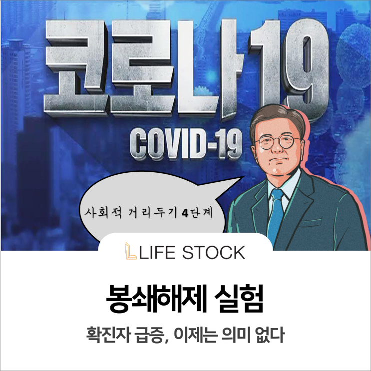 확진자 급증 ! 이제 의미 없다