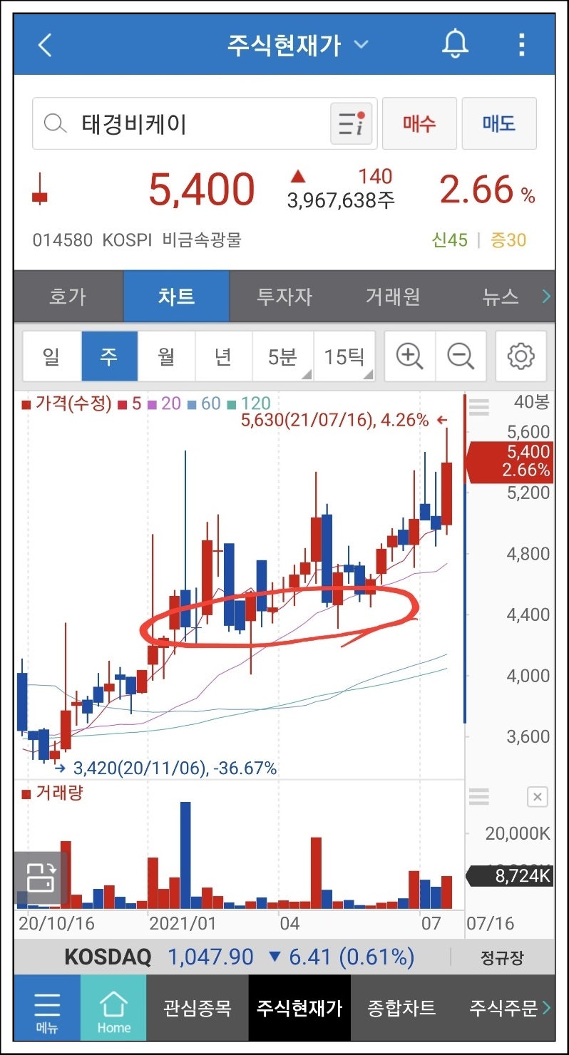 관심종목1] 태경비케이, 태경케미컬 주가, 매수타이밍, 목표가 전망 : 네이버 블로그