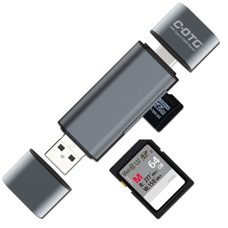 잘나가는 UM2 C타입 OTG 멀티 카드 리더기 USB3.0 SD카드리더 TF카드리더 UMOTG3 추천합니다