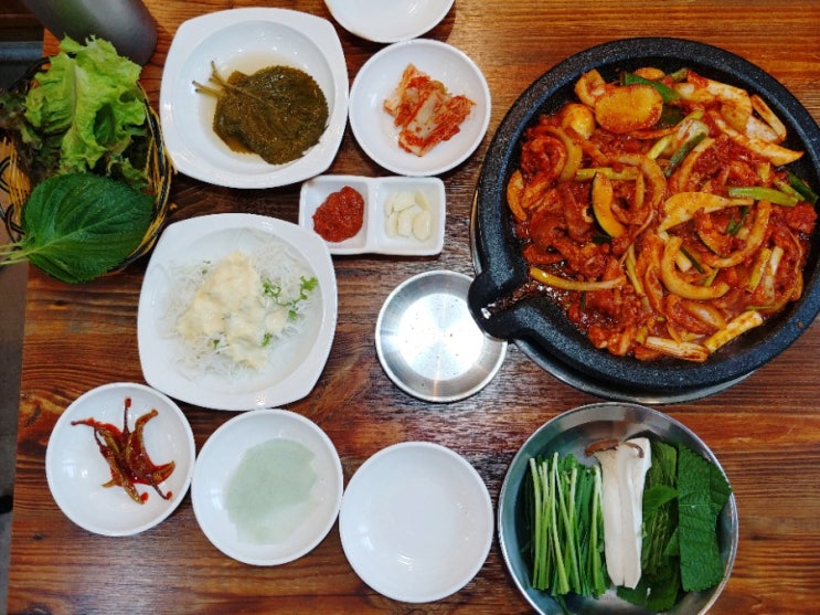 구래동 고기집 김포 구래동 맛집 김포전통불고기 오리주물럭