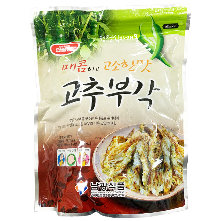 많이 찾는 남광 고추부각 튀각250G, 250g 추천합니다