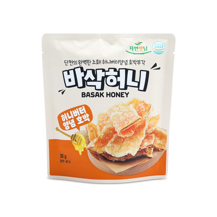 핵가성비 좋은 [자연맛남] 바삭허니 단짠의 조화 부각 30g 7종 골라담기, 호박부각 (허니버터양념) ···