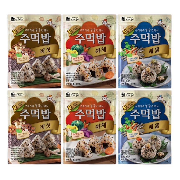최근 인기있는 맛있는풍경 주먹밥 후레이크 3종 야채 24g x 2p + 해물 24g x 2p + 버섯 24g x 2p, 1세트 추천합니다 최근 인기있는 맛있는풍경 주먹밥 후레이크 3종 야채 24g x 2p + 해물 24g x 2p + 버섯 24g x 2p, 1세트 추천합니다