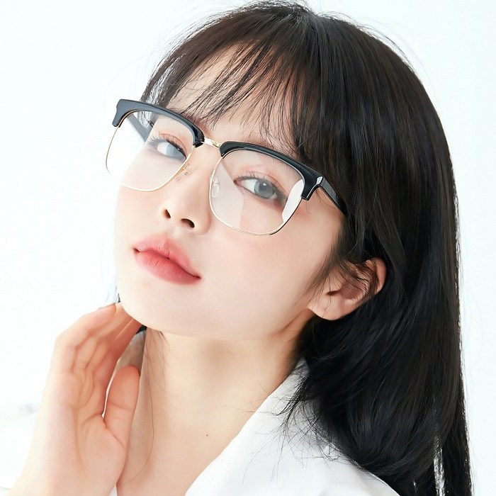 인지도 있는 멜라크메 남자 여자 알큰 사이즈 하금테 안경 자외선 블루라이트차단 렌즈 추천해요 인지도 있는 멜라크메 남자 여자 알큰 사이즈 하금테 안경 자외선 블루라이트차단 렌즈 추천해요