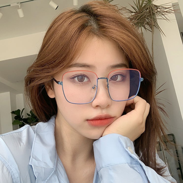 선택고민 해결 SCZJ 품질 보증 네모난 틀 투톤 컬러 핸드메이드 안경테 핵인싸 패션 코디 5종 선택# 좋아요 선택고민 해결 SCZJ 품질 보증 네모난 틀 투톤 컬러 핸드메이드 안경테 핵인싸 패션 코디 5종 선택# 좋아요
