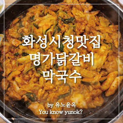  화성시청 남양 명가닭갈비 막국수 맛집