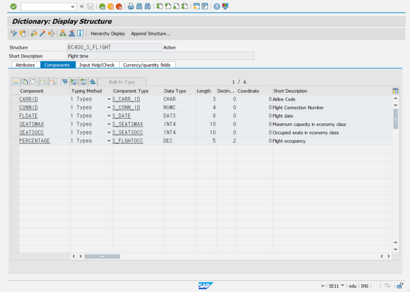 [ABAP] Structure Type / Table Type / Internal Table : 네이버 블로그