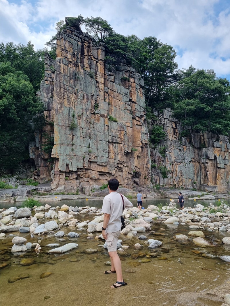 충북 단양 가볼만한곳 사인암, 웅장했던 기암절벽 : 네이버 블로그