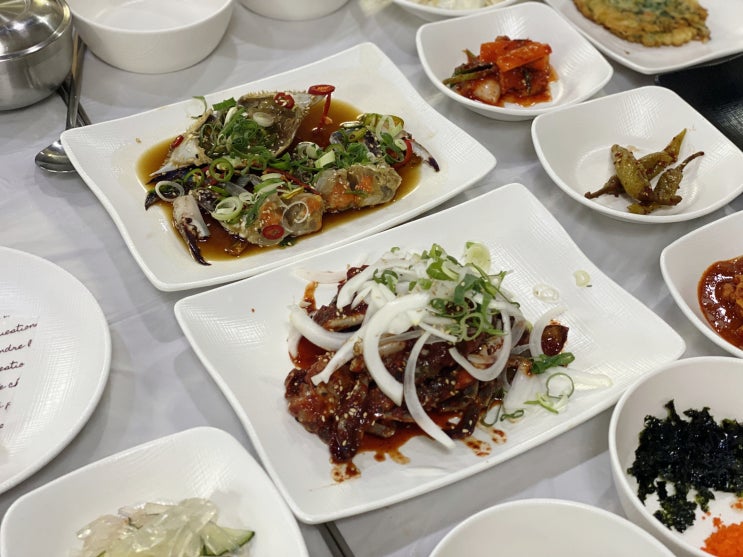  군산 해담 꽃게장 세트로 풀코스! 간장게장이 맛있어