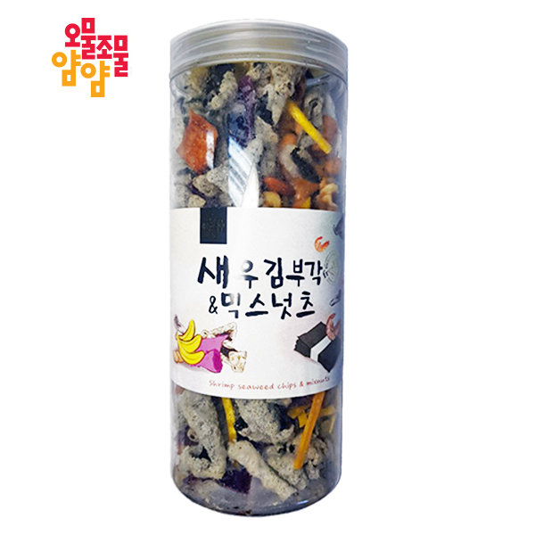 요즘 인기있는 오물조물얌얌 새우김부각&믹스넛츠 견과류, 1개, 180 ··· 요즘 인기있는 오물조물얌얌 새우김부각&믹스넛츠 견과류, 1개, 180 ···