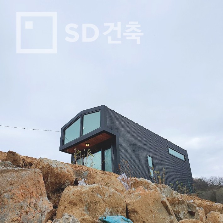  많이 찾는 [SD건축] 이동식주택 소형주택 목조주택 모듈러하우스 복층형목조주택 #미목연(복층형) 기본에충실하다 ···