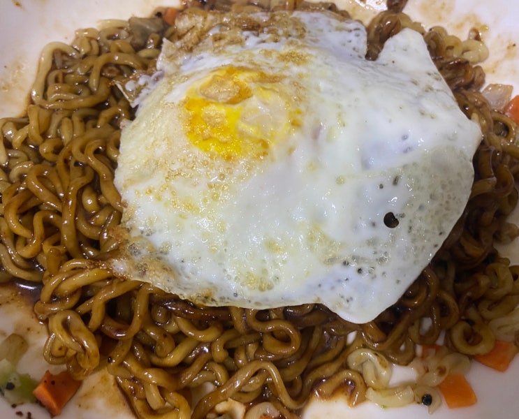  야식이라도 짜파게티조합으로 준비하기