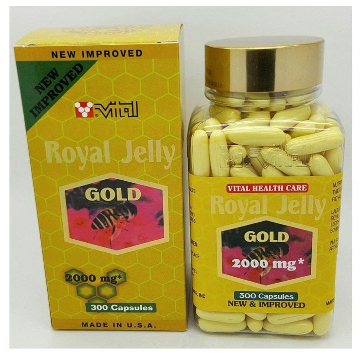 최근 인기있는 Vital Royal Jelly Gold 바이탈 로얄 젤리 골드 2000mg 300정, 1팩 추천합니다