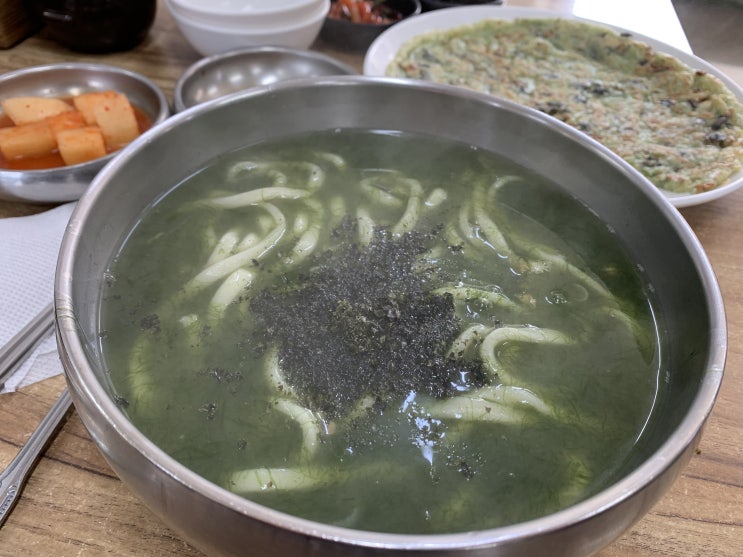  제주도 한림칼국수 본점 - 보말칼국수 맛집