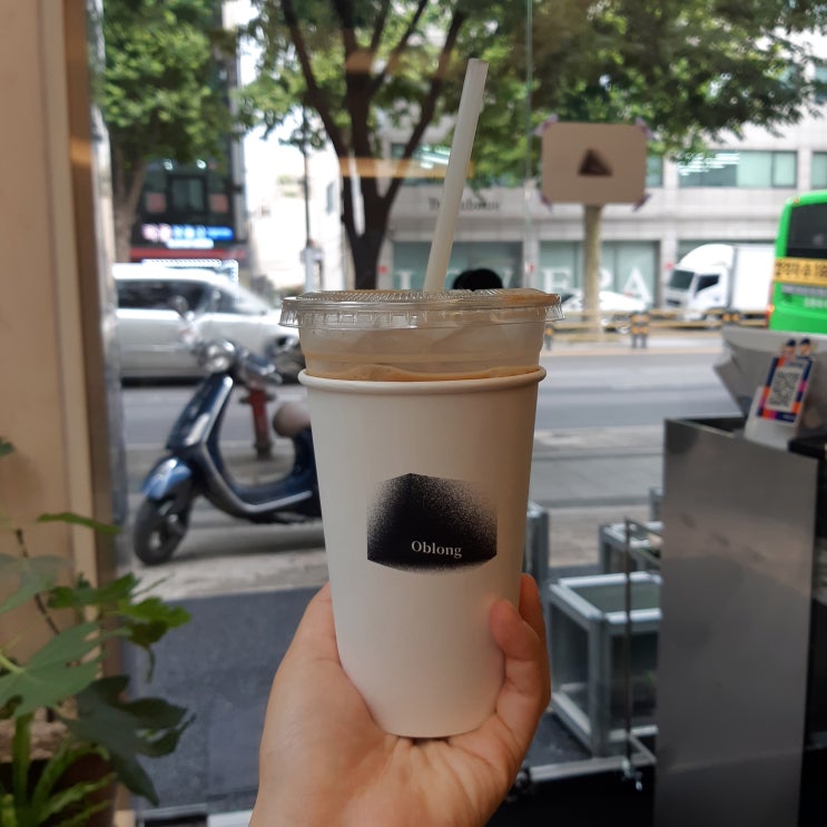 보문역, 성북구청 카페 맛집 오블롱Oblong커피(라떼맛집)