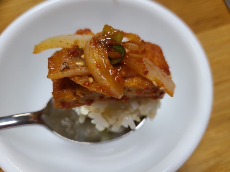  이수근 두부조림 레시피 나홀로 이식당 밥도둑 반찬