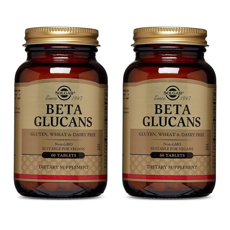 리뷰가 좋은 솔가 베타 글루칸 60정 2병 Solgar Beta 1 3 Glucans 60 Tablets gluten-free tablets that are naturally de 리뷰가 좋은 솔가 베타 글루칸 60정 2병 Solgar Beta 1 3 Glucans 60 Tablets gluten-free tablets that are naturally de