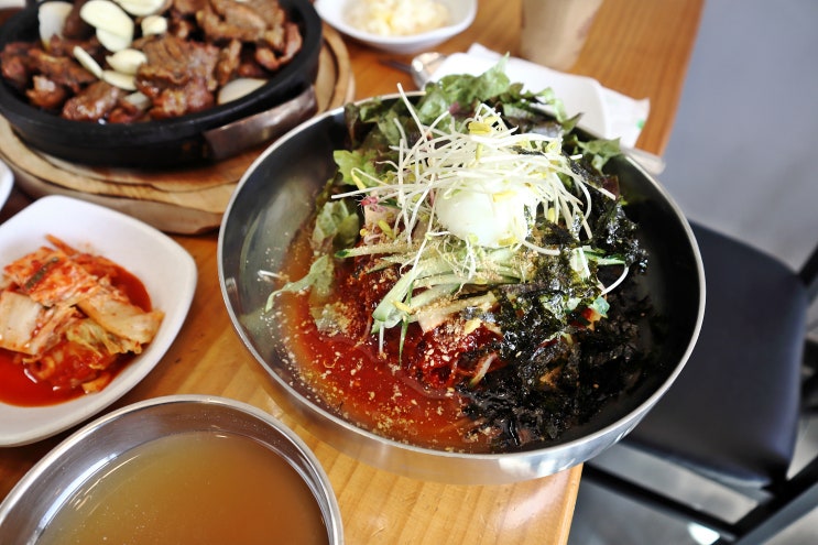 맛깔났던 단양 막국수, 마늘석갈비 잘하는 집