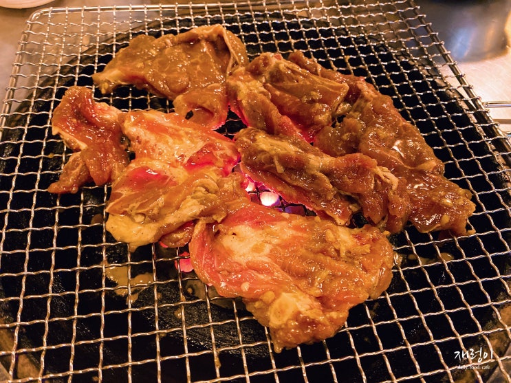  청주대 맛집, 손복성돼지갈비 연탄불 구이