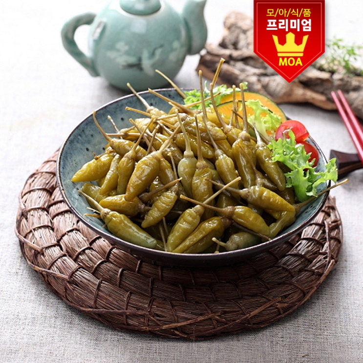 인기 많은 반찬단지 산고추 식초절임 500g 일식집 절임, 1봉 ··· 인기 많은 반찬단지 산고추 식초절임 500g 일식집 절임, 1봉 ···
