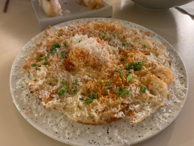 [성수맛집난포] 제철회 묵은지말이&새우감자전&돌문어간장국수