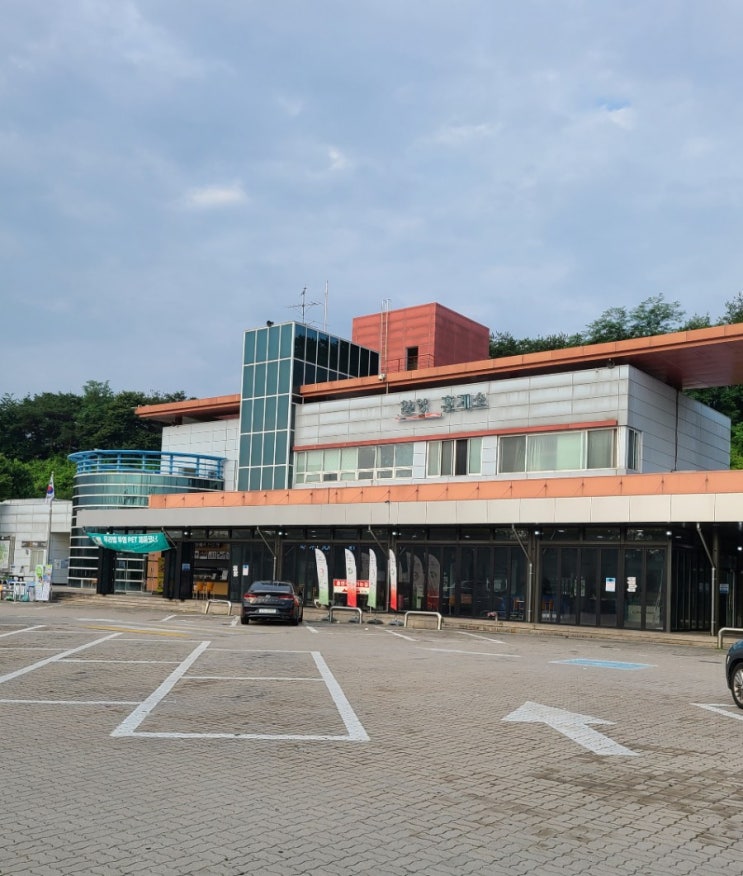  통영대전 고속도로의 함양 휴게소(통영방향) 방문