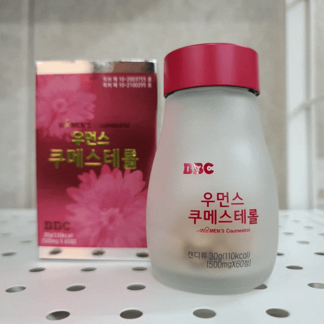  비비씨 갱년기식품 우먼스쿠메스테롤로 갱년기선물!!