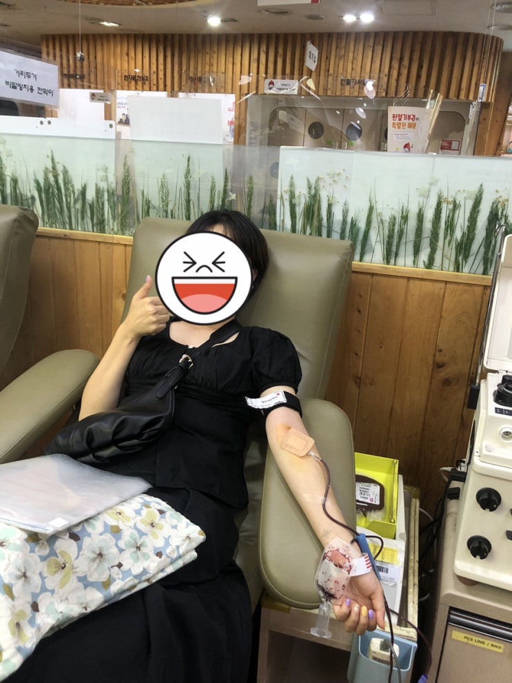  부평 헌혈의집 방문 전혈 후기