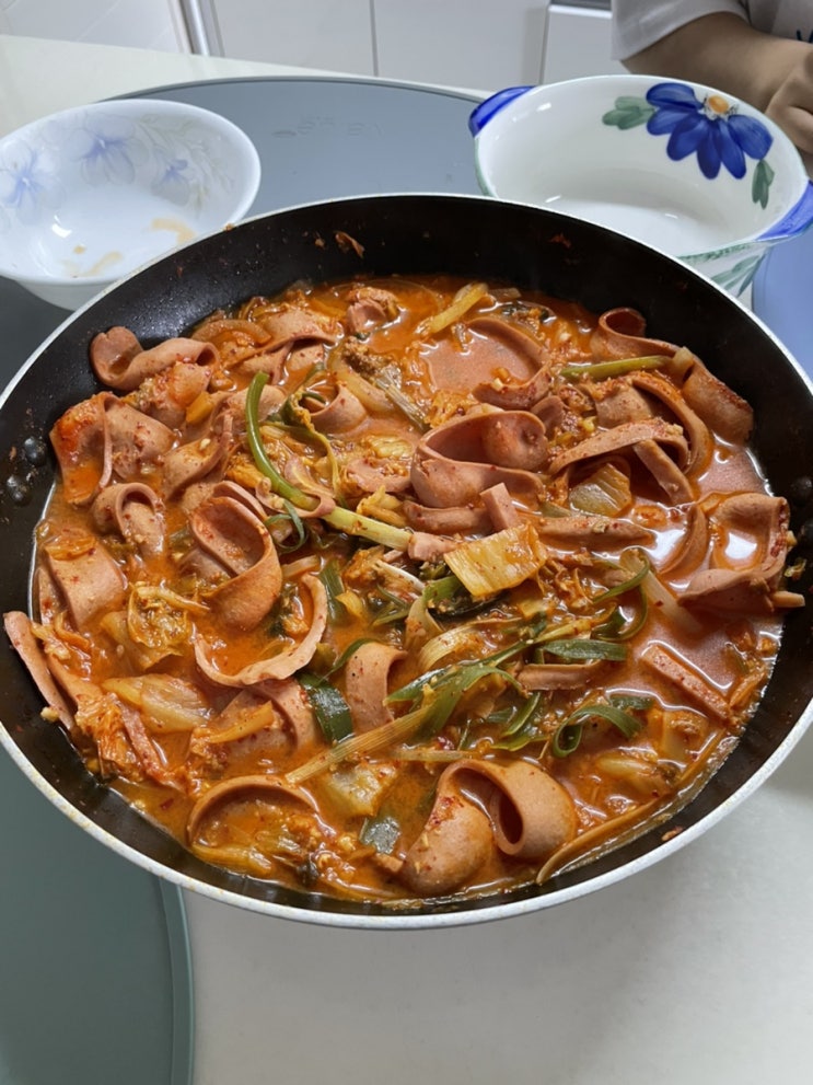  [행신 맛집] 햄맛집 햄부자 명가 부대찌개 +행신카페 수박주스