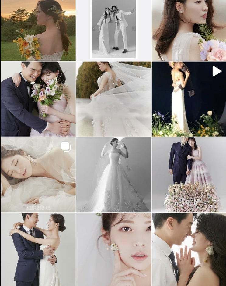  [결혼준비/스드메] 웨딩 스튜디오 헤이스/마리/무이/클로드유/멜로필드 비교 (멜로필드로 결정!)