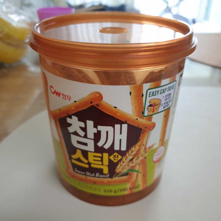  청우 참깨스틱, 최애 과자로 등극!