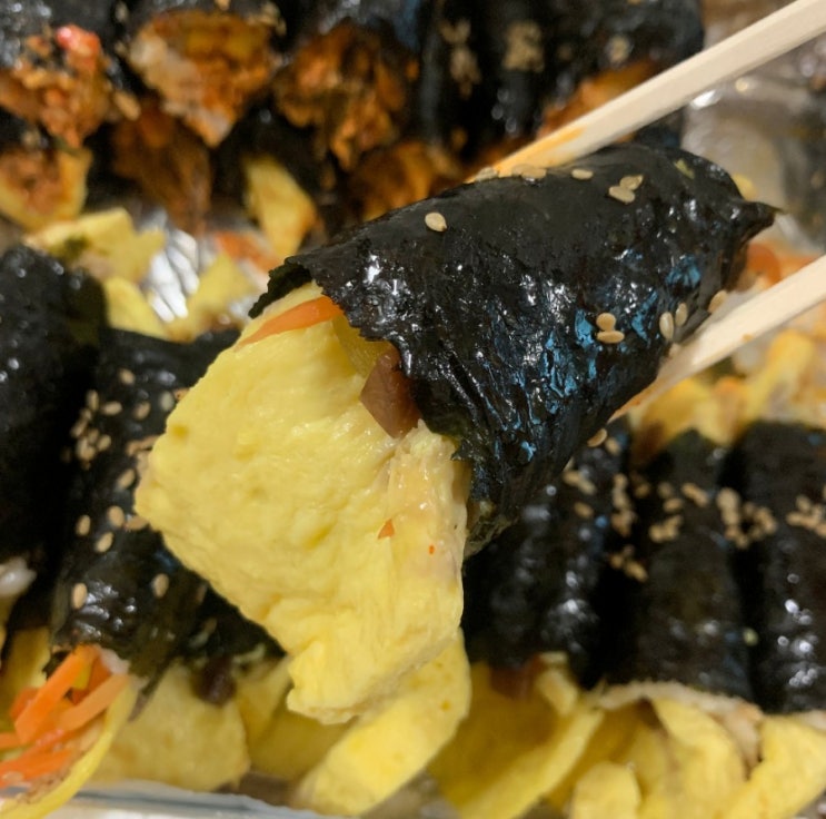 [여수맛집] 여수에서 꼭 먹어봐야하는 꼬마김밥 맛집 :: 바다김밥