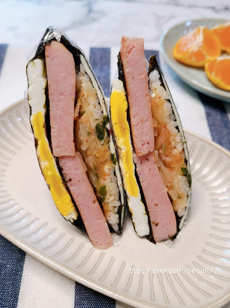 접어먹는 김밥 스팸 사각김밥 만들기 스팸밥샌드위치 엉성해도 맛은좋아 접어먹는 김밥 스팸 사각김밥 만들기 스팸밥샌드위치 엉성해도 맛은좋아