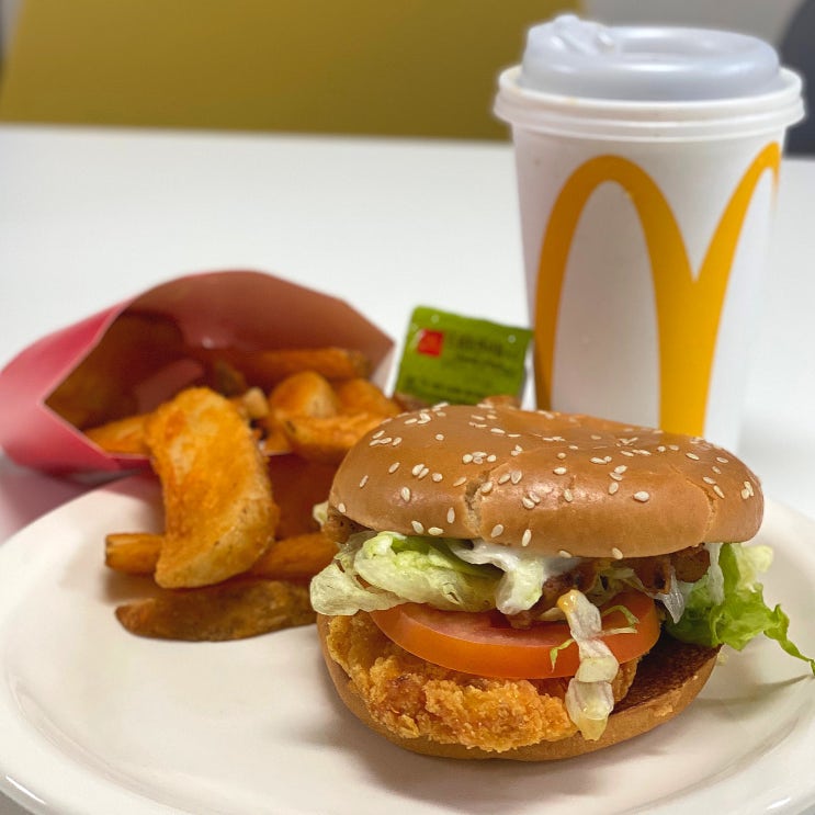 맥도날드 :: 맥도날드 신메뉴 상하이 어니언 버거 후기