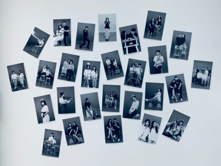 신대방삼거리역 사진관 &lt;해그림 사진관&gt; 흑백셀프촬영으로 아이들 사진 제대로 남기기
