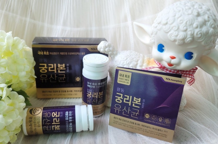  [제품후기]광동 궁리본 유산균 YT1유산균