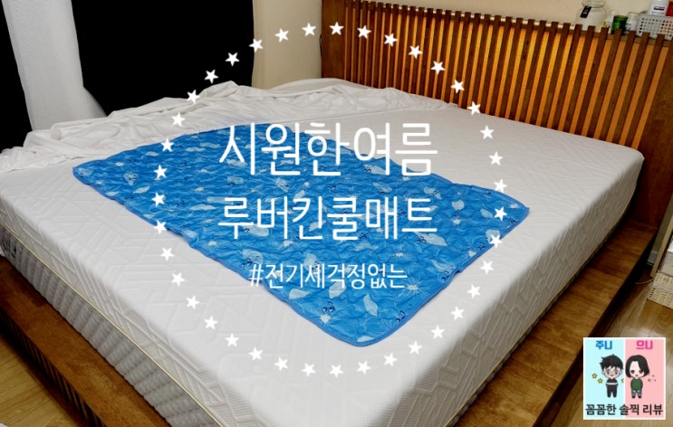  시원한 여름을 보내는 방법: 전기소모없는 친환경 침대용쿨매트