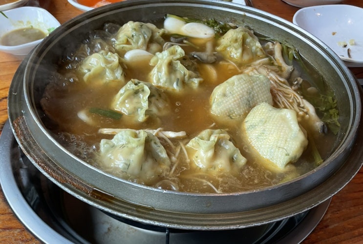  [내돈내산] 광릉수목원, 포천 만두전골 진짜 맛집!! 동이손만두