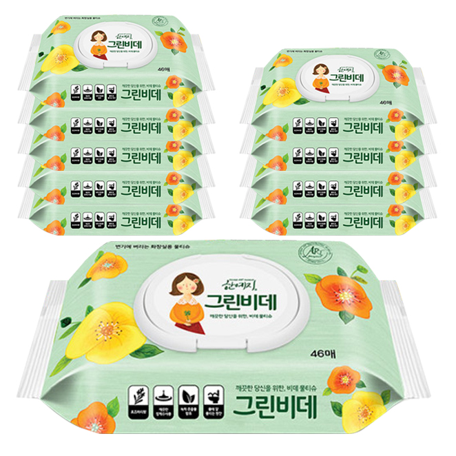 당신만 모르는 한예지 그린비데 물티슈 캡형, 46매, 10팩 추천합니다 당신만 모르는 한예지 그린비데 물티슈 캡형, 46매, 10팩 추천합니다