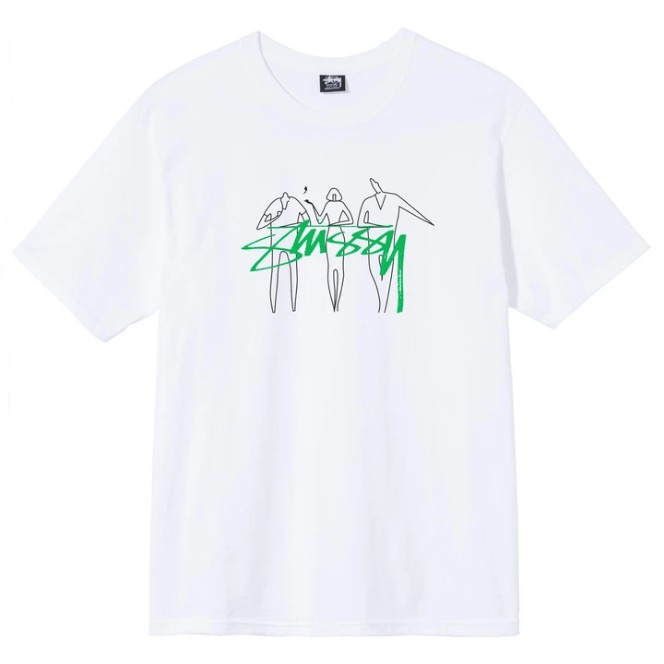 인기있는 STUSSY 3 PEOPLE TEE 스투시 오버핏 반팔티 프린팅 티셔츠 ··· 인기있는 STUSSY 3 PEOPLE TEE 스투시 오버핏 반팔티 프린팅 티셔츠 ···